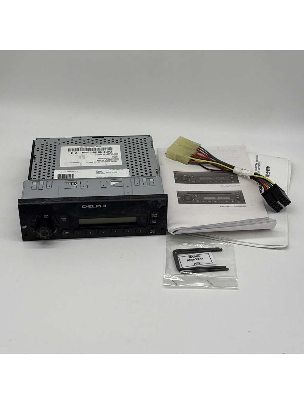 Delphi Electronics 28351848 / 28173908 FLVJ 28032127 Car Radio Tested